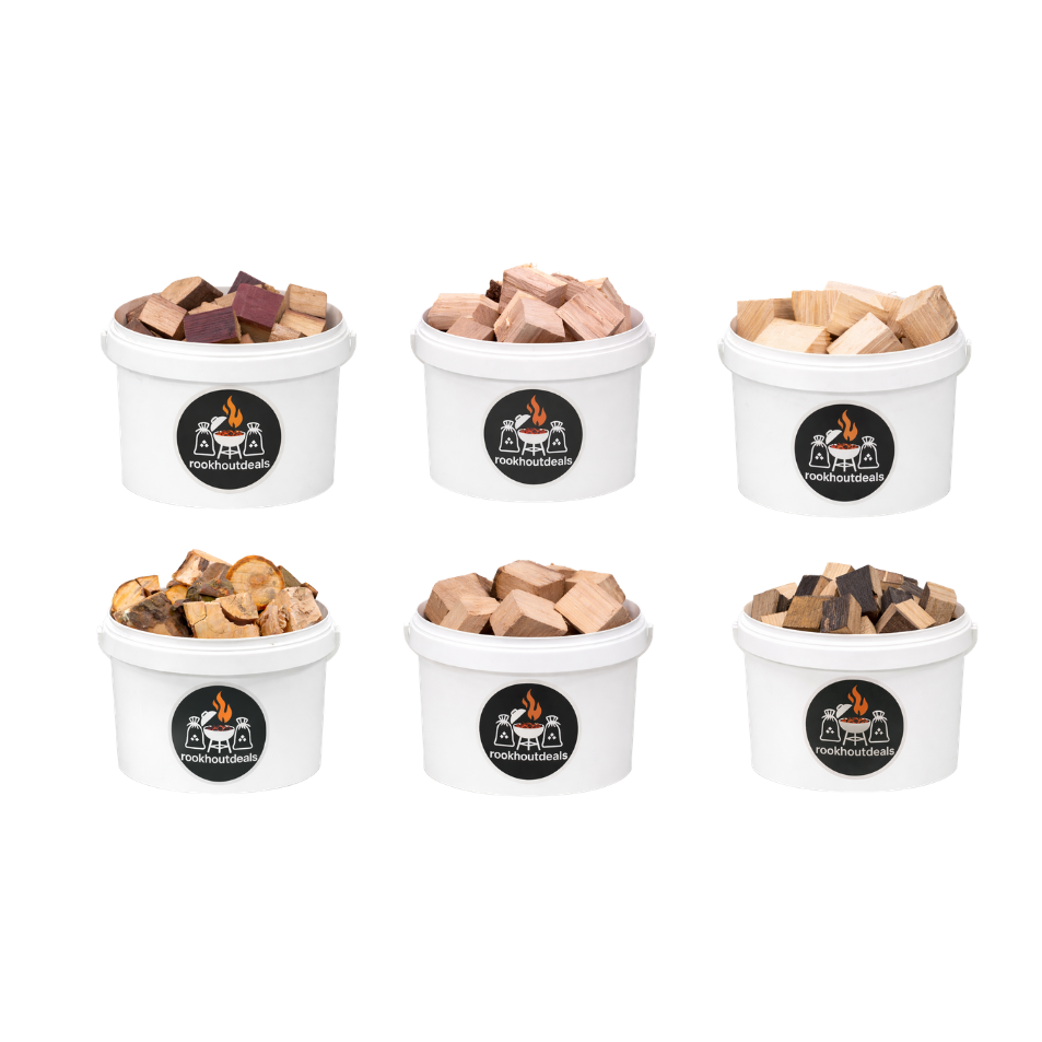Räucherchunks Tasting Box - Favorites Edition - 6x1 kg