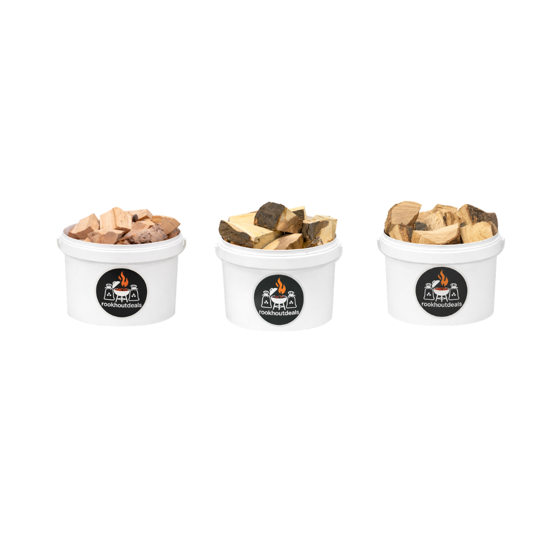 Mediterranes Räucherchunks Paket - 3 Sorten - 3x1 kg