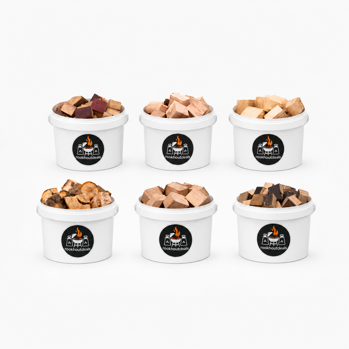 Räucherchunks Tasting Box - Favorites Edition - 6x1 kg
